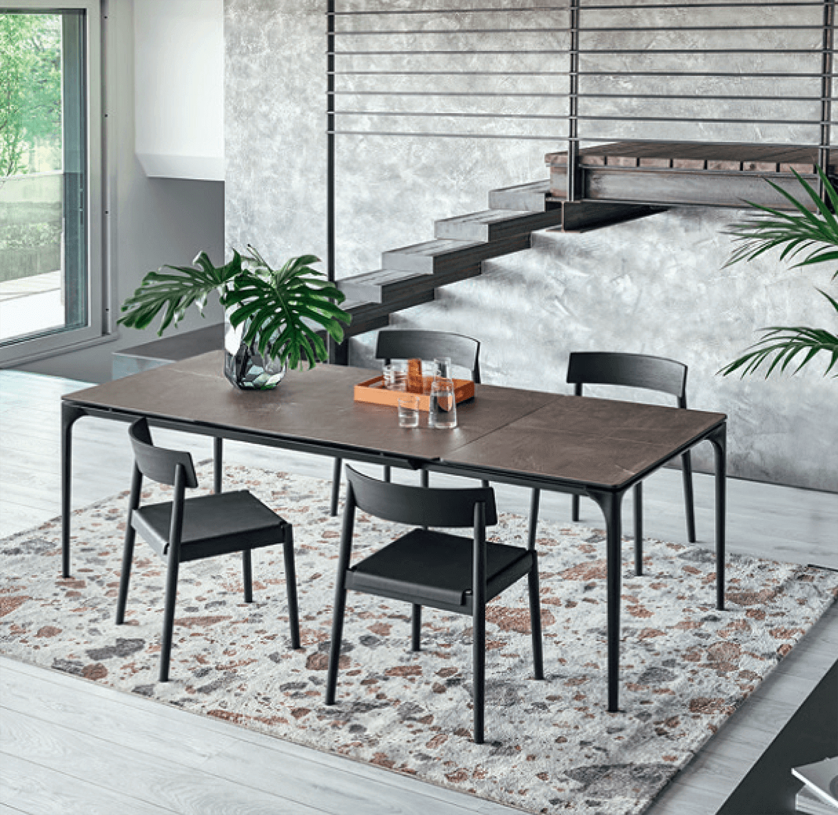 Calligaris(カリガリス)伸長式テーブル Silhouette （シルエット）2