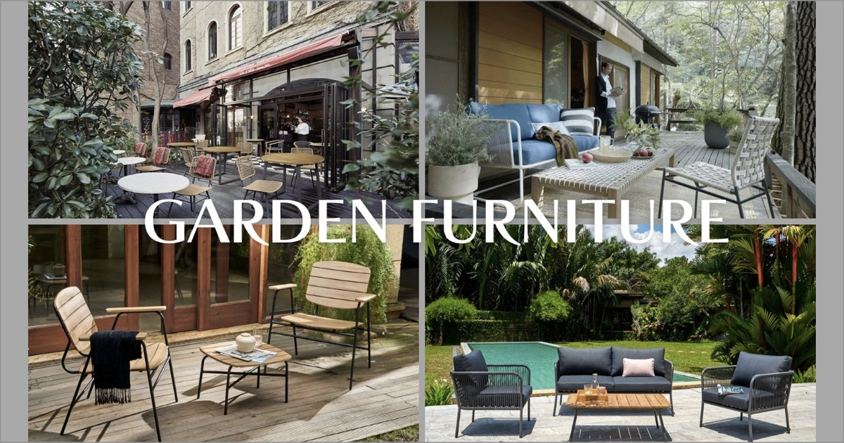 ガーデンファニチャー特集 | アウトドアリビングを楽しむための家具、揃ってます！