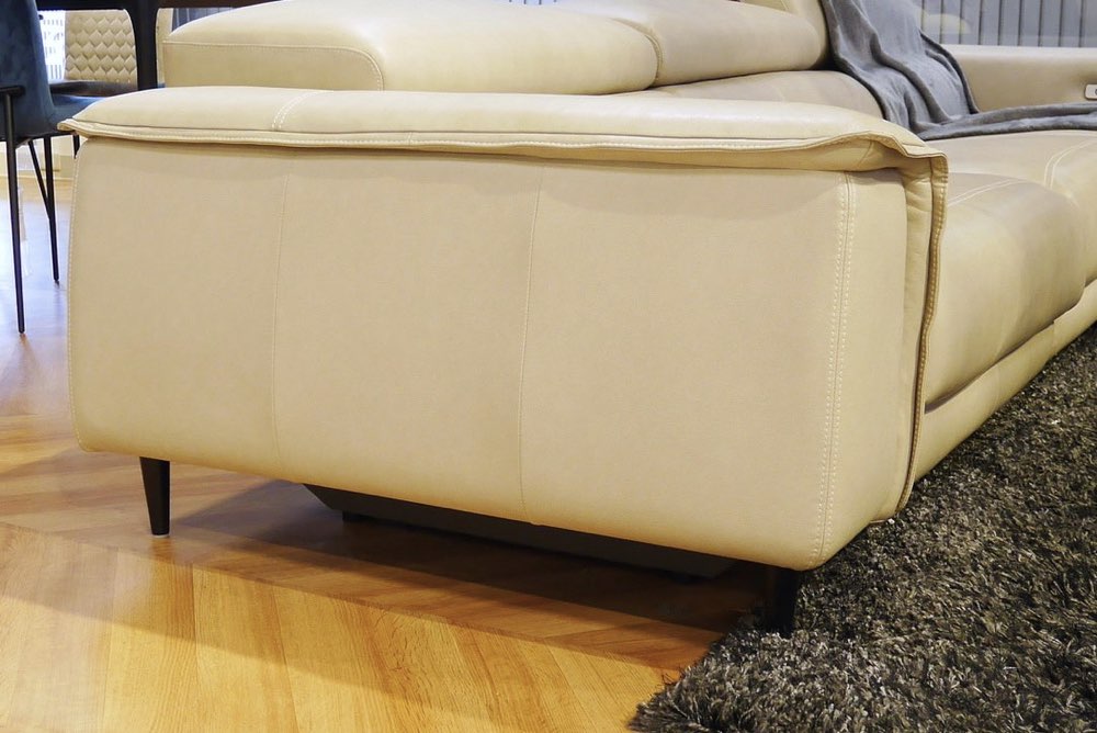 マイヤー電動リクライニングソファ　本革　馬場家具