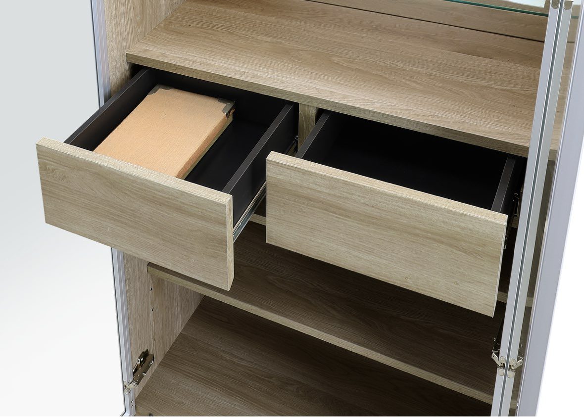 ファニチャードーム フレイア コレクションボード 書棚 80 引出し