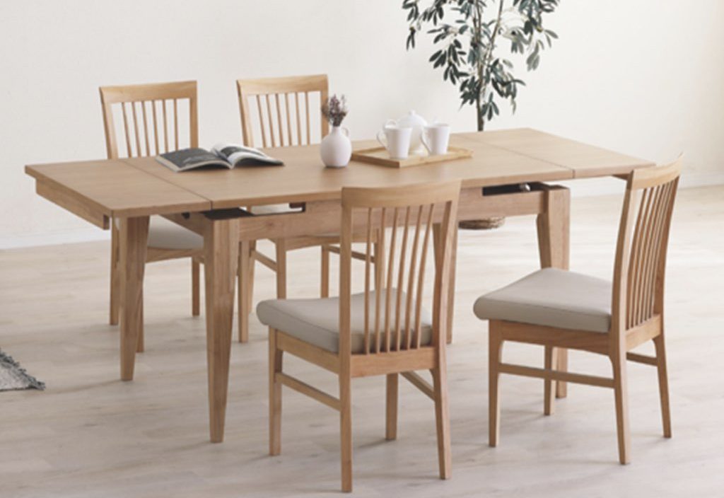 伸長式ダイニングテーブル