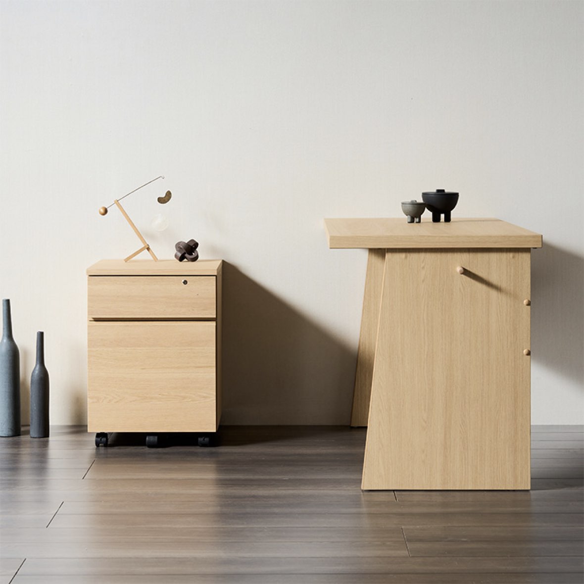 ノルエット デスク カリモク