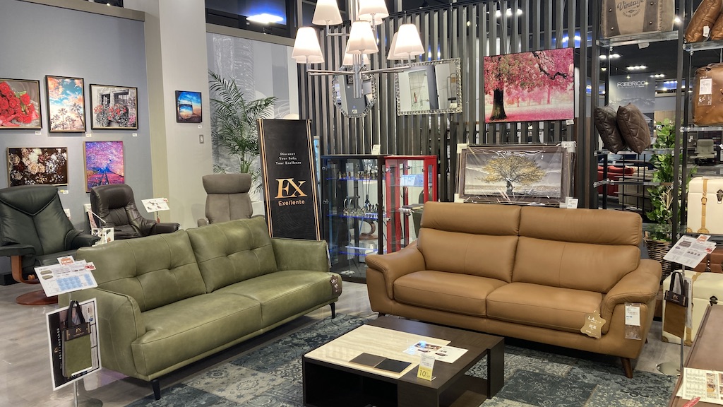 ファニチャードーム EX 本革ソファ