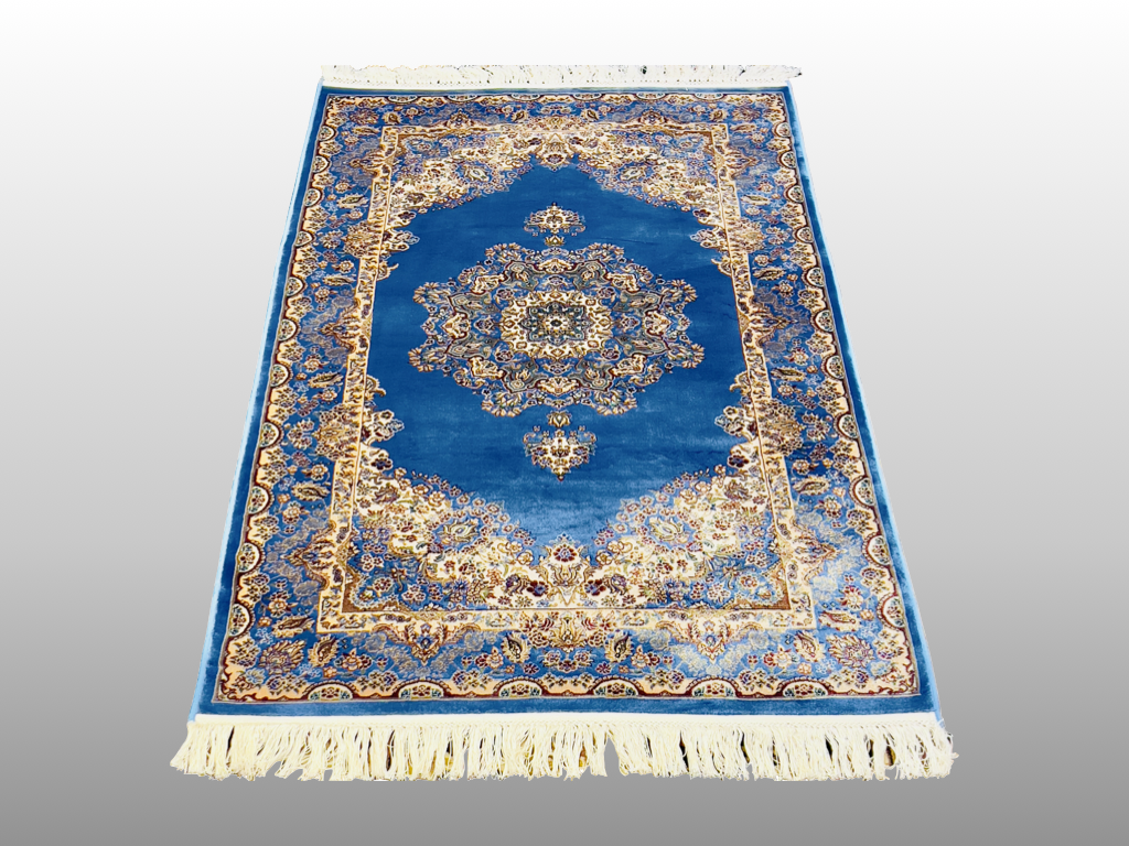 トルコ製 モダールレーヨンラグ