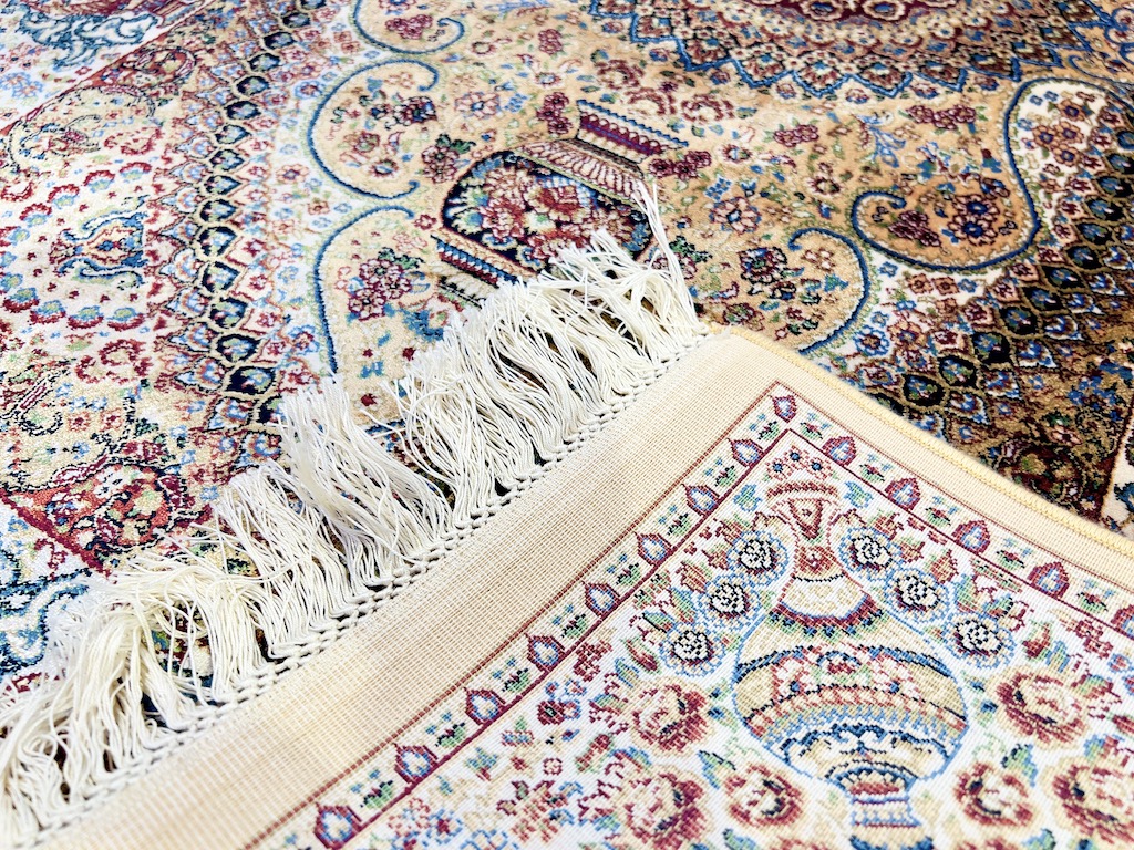 ハザン/BE トルコ製モダールレーヨンラグ