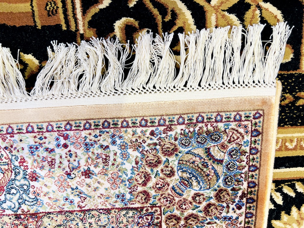 ハザン/BE トルコ製モダールレーヨンラグ