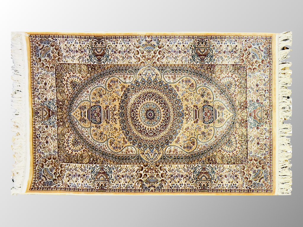 トルコ製 モダールレーヨンラグ