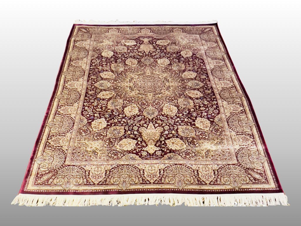 トルコ製 モダールレーヨンラグ