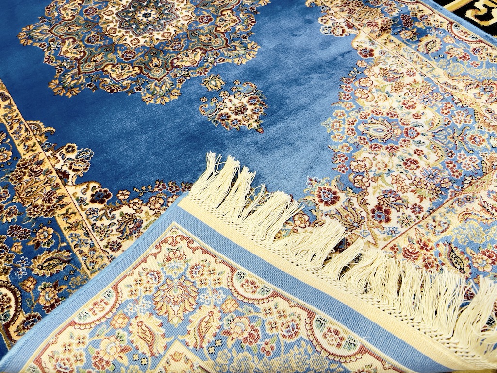 トルコ製モダールレーヨンラグ