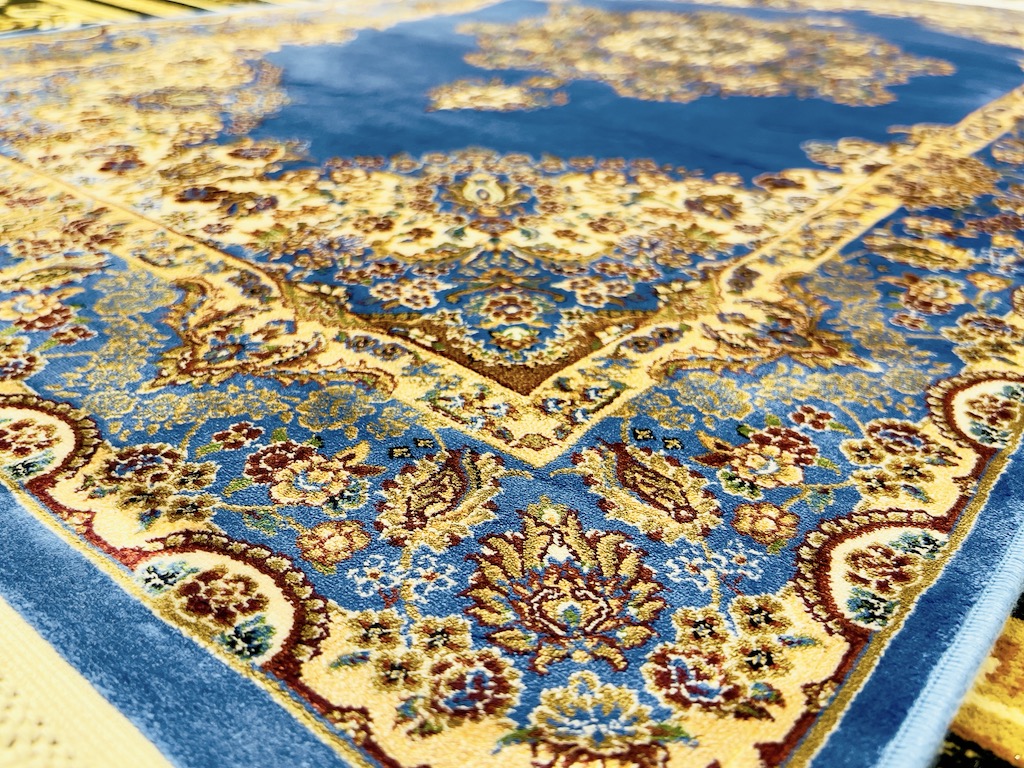 トルコ製モダールレーヨンラグ