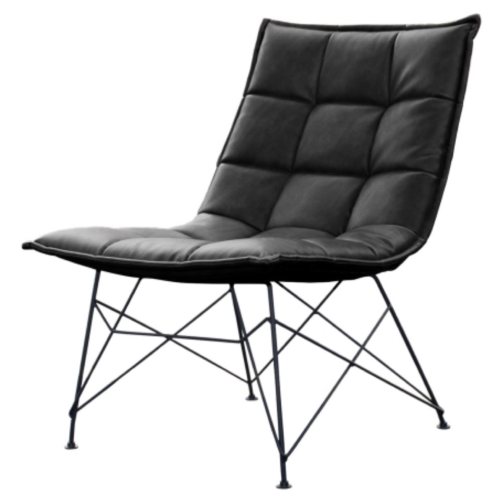 ファリーヌチェア PU BK