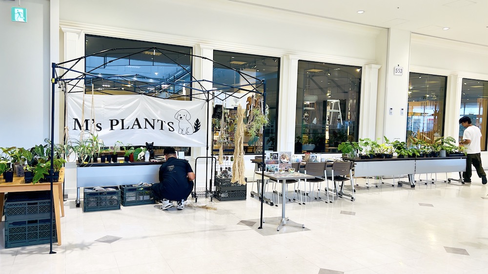 ファニチャードーム  植物の販売会